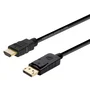Aisens Cable Conversor DisplayPort Macho a HDMI Macho 2m Negro